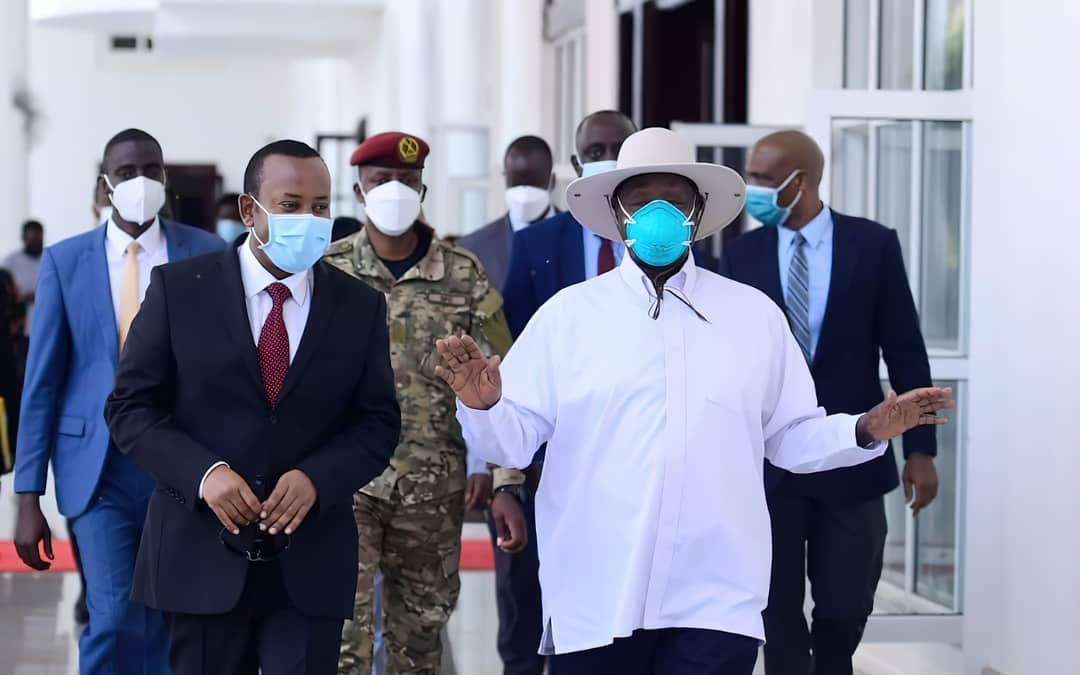 DICTATOR MUSEVENI AND ABIY AHMED ON A GENOCIDE MOBILISATION TRIP