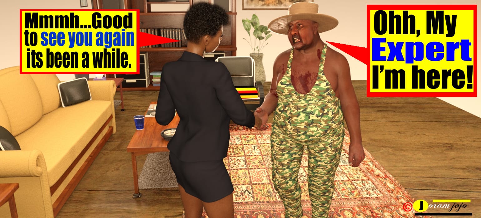 The Dictator Yoweri Museveni and his Witch Doctor