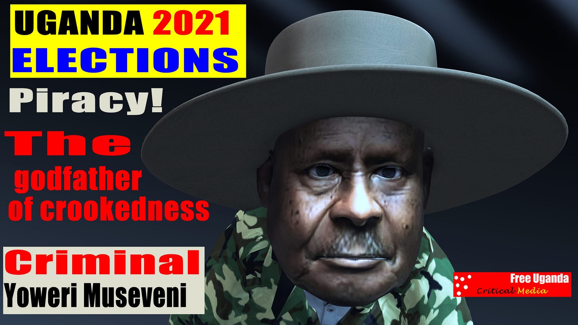 DICTATOR YOWERI MUSEVENI CORRUPTS THE UGANDA ELECTORAL COMMISSION