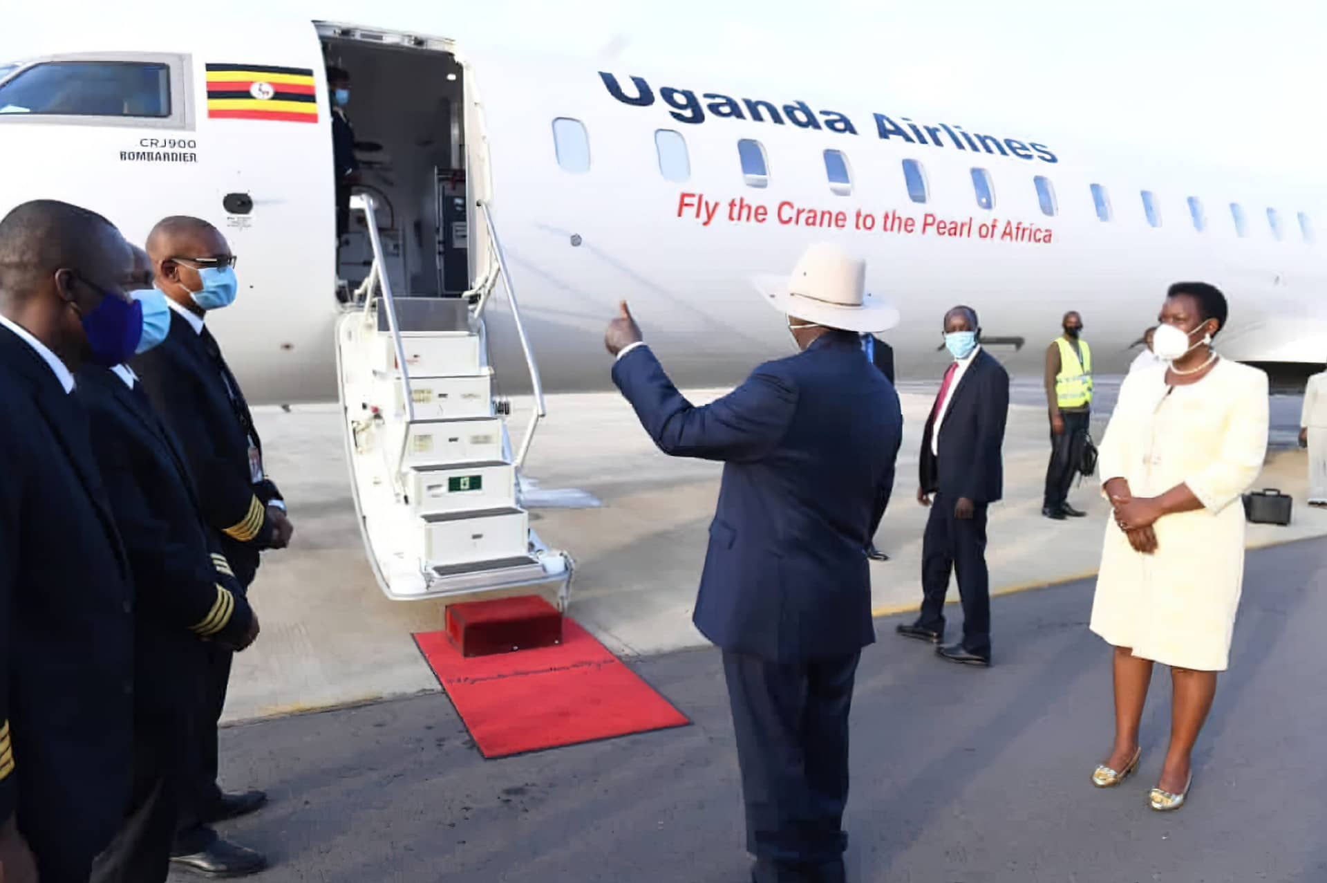 THE BRITISH GOVERNMENT HAS RESTRICTED TRAVELLERS FROM UGANDA